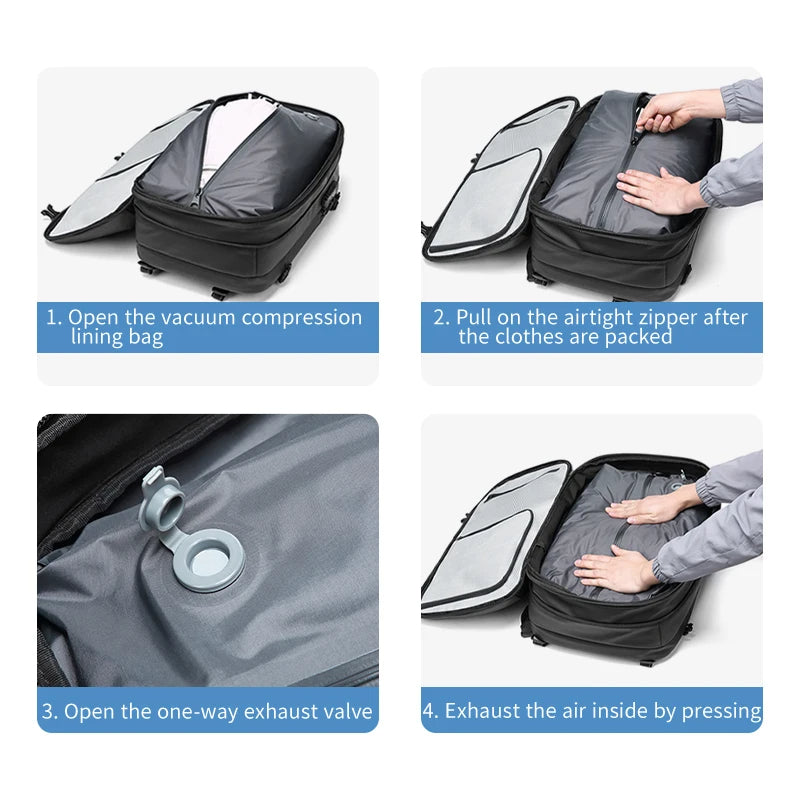 60L Travel Vacuum Backpack